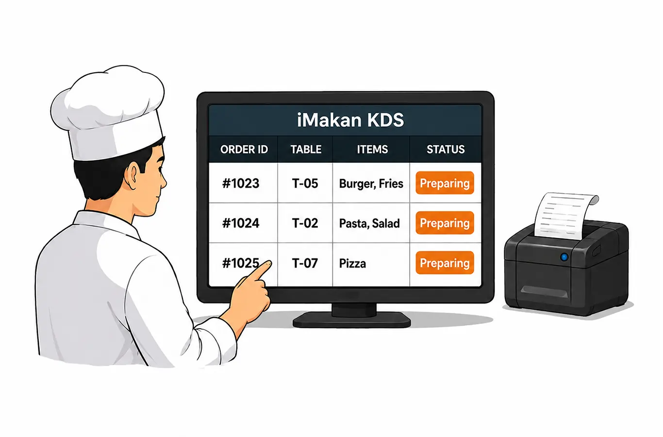 Kitchen KDS Demo